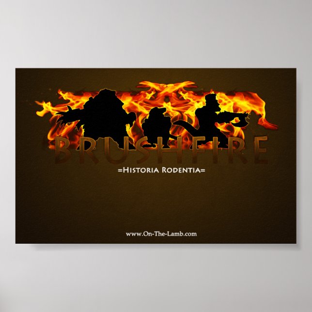 Brushfire - Historia Rodentia Poster (Front)