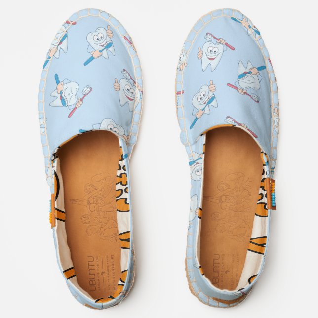 Brushing Teeth Espadrilles (Front)