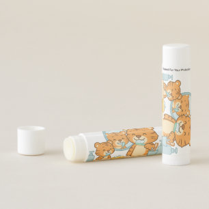 Brushing Tigers – Cute Morning Routine Lip Balm