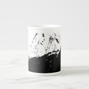 Brushstroke 10 bone china mug