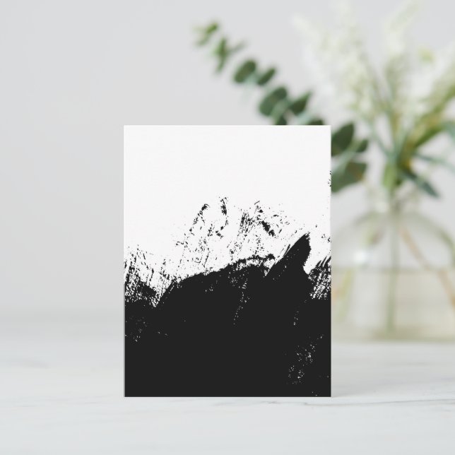 Brushstroke 10 holiday postcard (Standing Front)