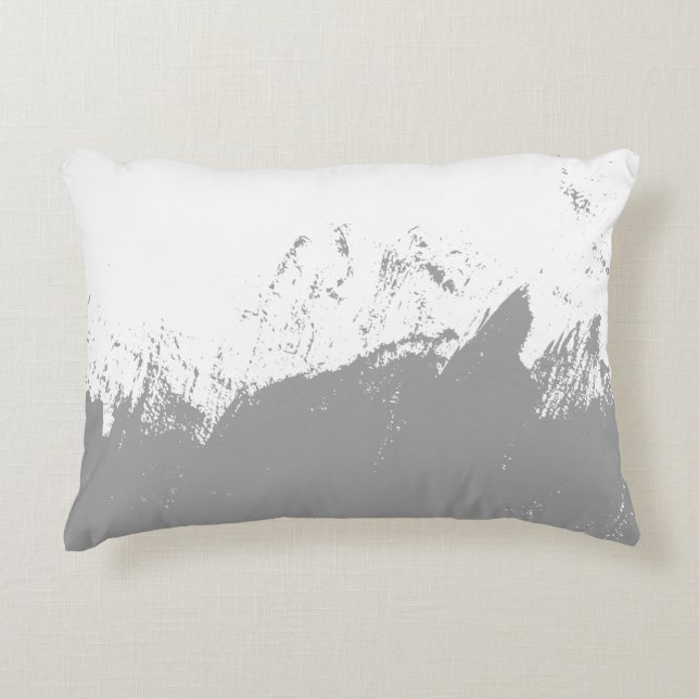 Brushstroke 11 accent pillow (Front)