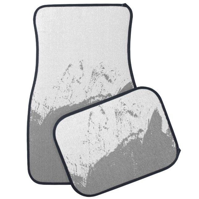Brushstroke 11 car floor mat (Set)