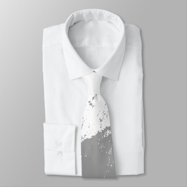 Brushstroke 11 neck tie (Tied)