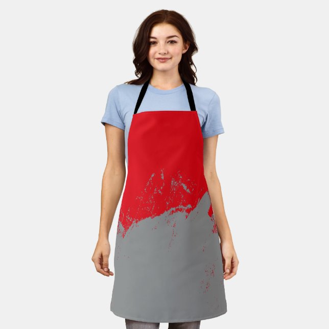 Brushstroke 12 apron (Worn)