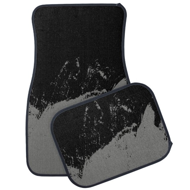 Brushstroke 2 car floor mat (Set)