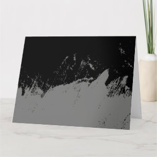 Brushstroke 2 thank you card