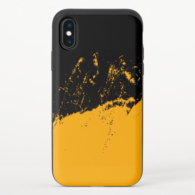 Brushstroke 3 uncommon iPhone case (Back)