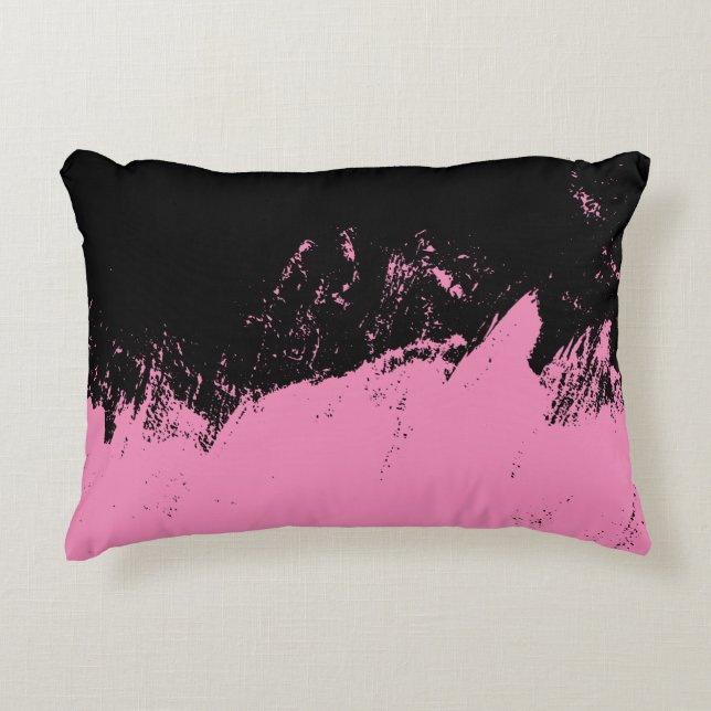 Brushstroke 4 accent pillow (Front)