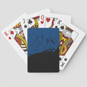 Brushstroke 8 poker cards