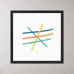 Brushstroke Abstract – Color &amp; Motion by SoniaArti Canvas Print