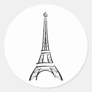 eiffel tower Sticker for Sale by rickilynn