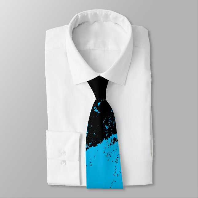 Brushstroke Neck Tie (Tied)