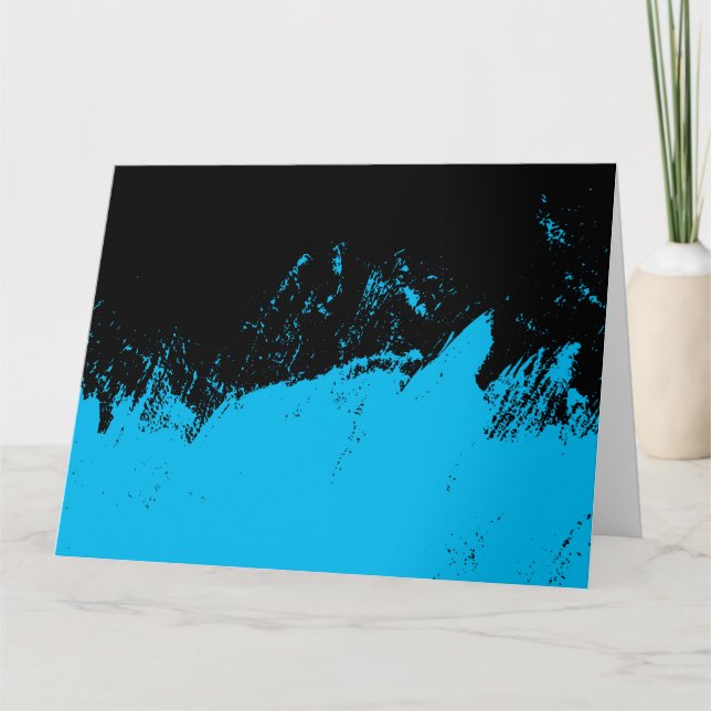 Brushstroke Thank You Card (Front)