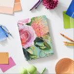Brushy Floral I iPad Pro Cover<br><div class="desc">Brushy Floral I by Victoria Borges. Soft textures and beautiful punches of color are used to create this boutique of flowers and greenery. | 140392Z</div>