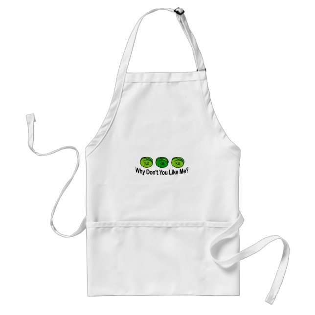 Brussel Sprouts Adult Apron (Front)
