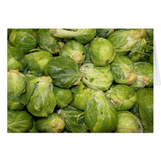 Brussel Sprouts Cards (Front Horizontal)