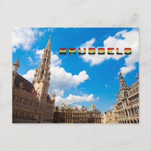 Brussels 01D Postcard