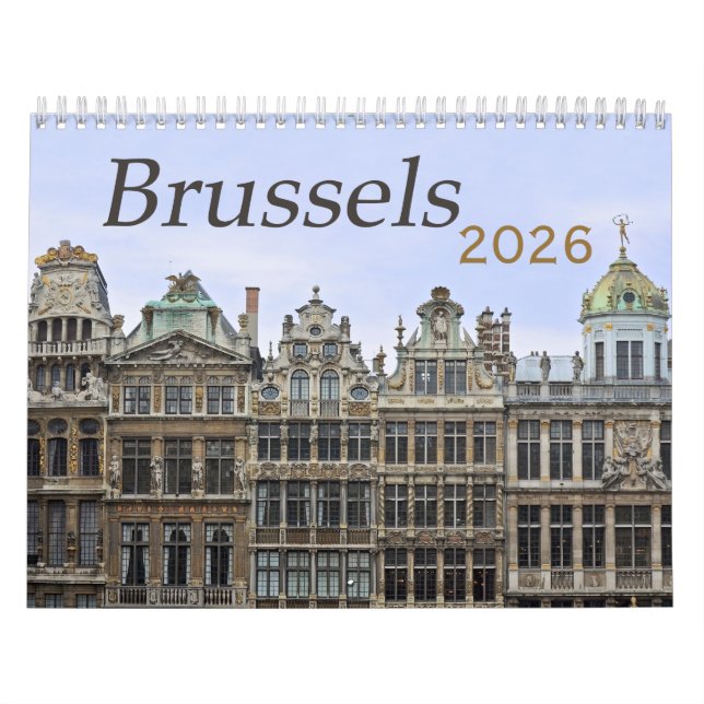 Brussels 2026 Photo Calendar (Cover)
