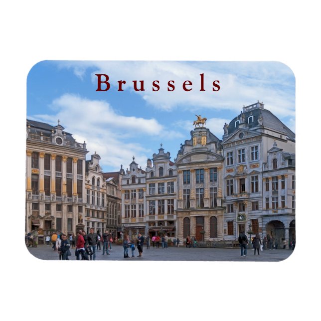 Brussels #5   magnet (Horizontal)