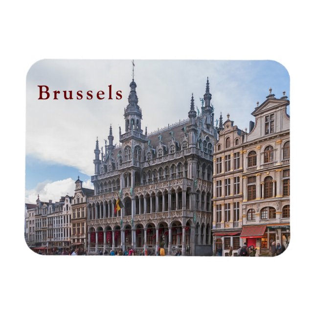 Brussels #6  magnet (Horizontal)