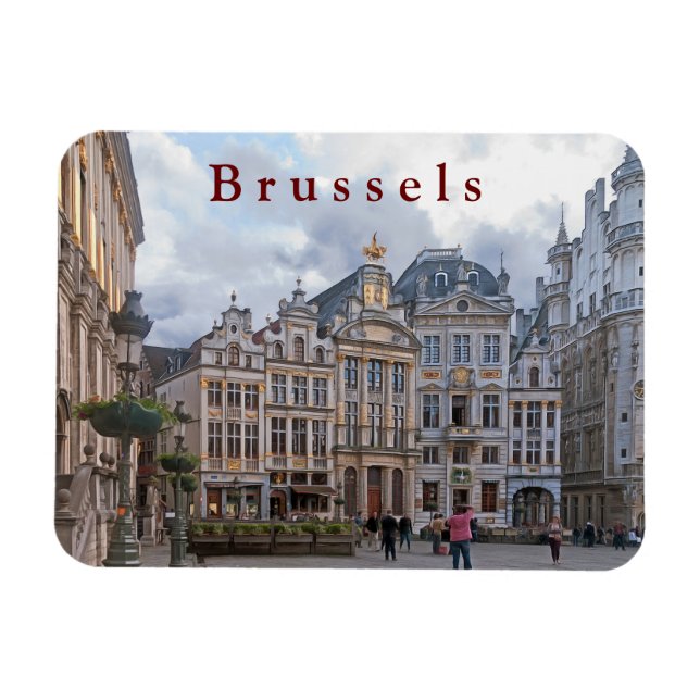Brussels #8   magnet (Horizontal)