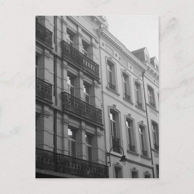 Brussels Architecture Postcard (Front)