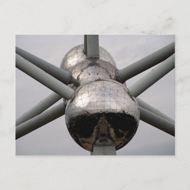 Brussels Atomium Postcard (Front)