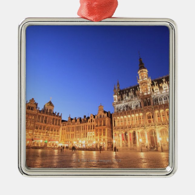 Brussels, Belgium 2 Metal Ornament (Front)