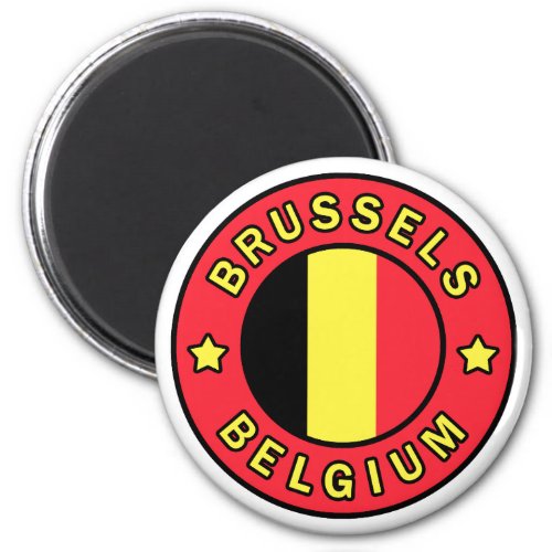 Brussels Belgium Magnet