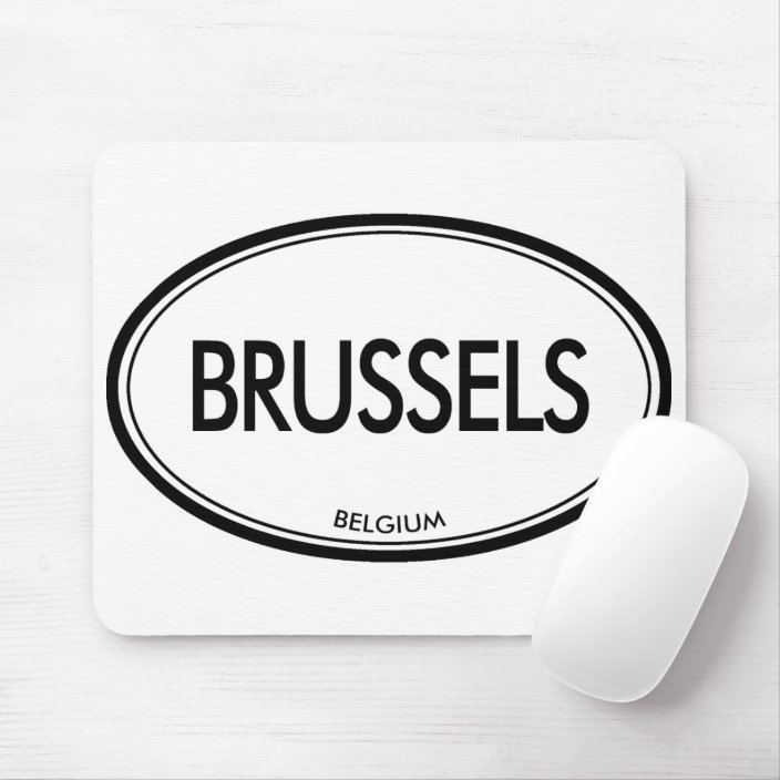Brussels, Belgium Mousepad