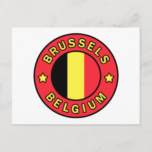 Brussels Belgium Postcard