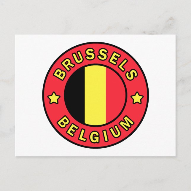 Brussels Belgium Postcard (Front)