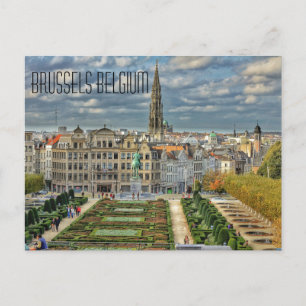 Brussels, Belgium Postcard