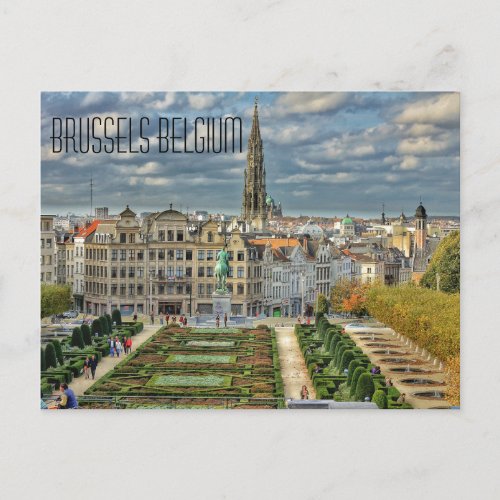 Brussels Belgium Postcard