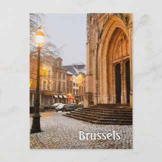 Brussels Belgium Sablon photo Postcard