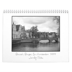 Brussels, Bruges, & Amsterdam - 2022 Calendar