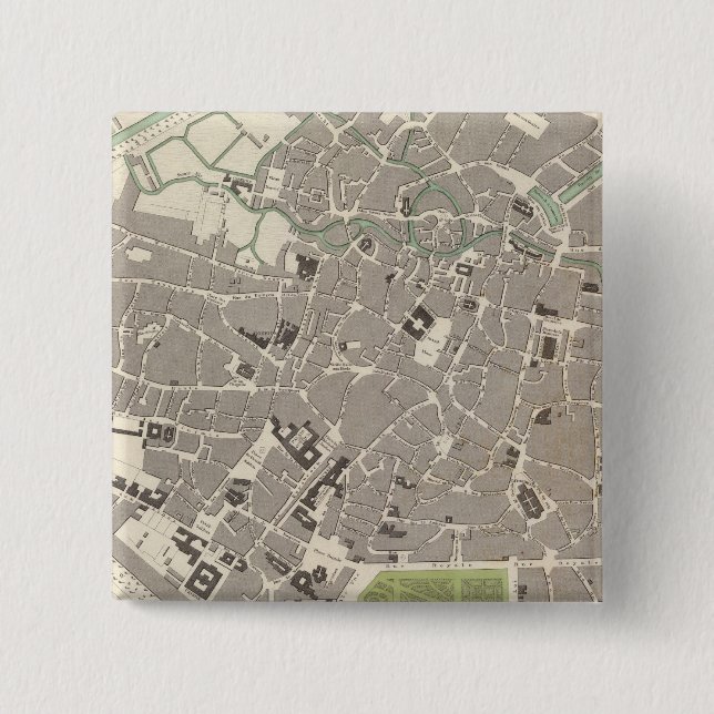 Brussels Bruxelles Button (Front)