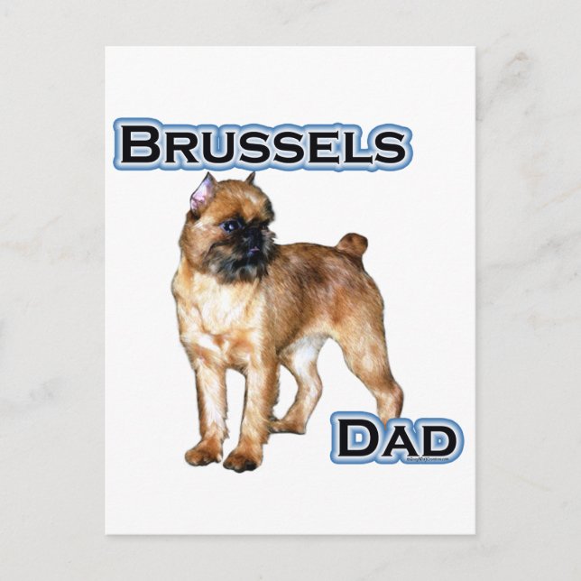 Brussels Dad 4 Postcard (Front)