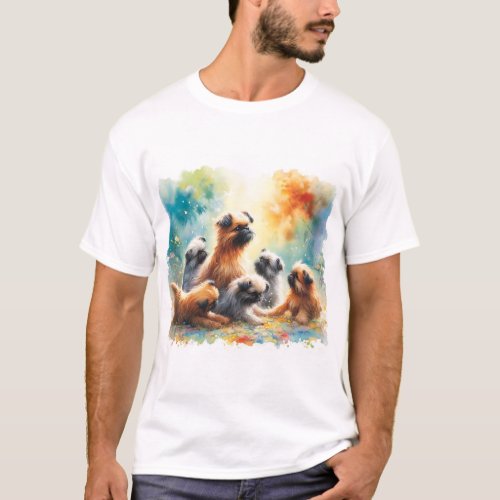 Brussels Griffon 030624AREF110 _ Watercolor T_Shirt