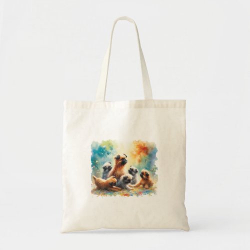 Brussels Griffon 030624AREF110 _ Watercolor Tote Bag