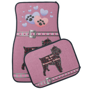 Brussels Griffon BFF Car Floor Mat