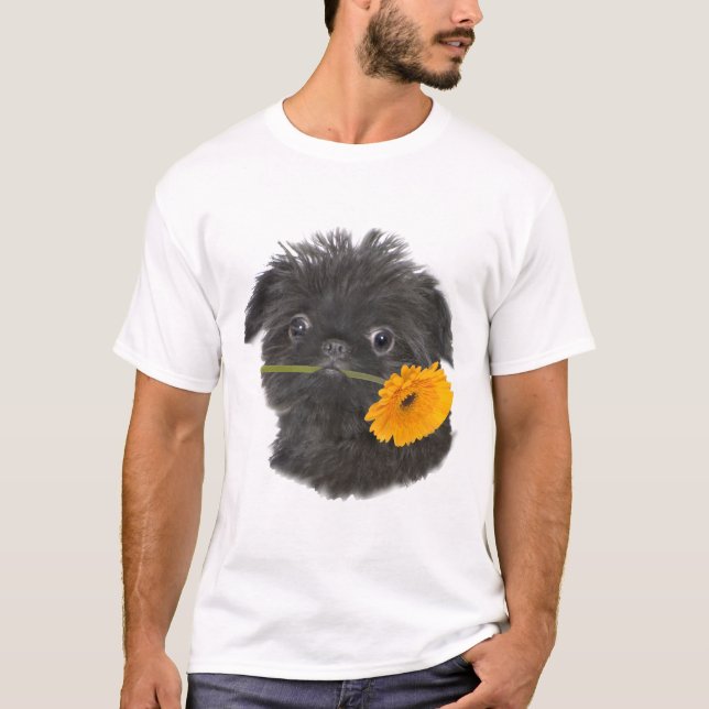 Brussels Griffon black for apparel T-Shirt (Front)