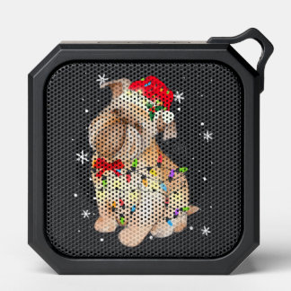 Brussels Griffon Bruxellois Dog Christmas Xmas Mom Bluetooth Speaker