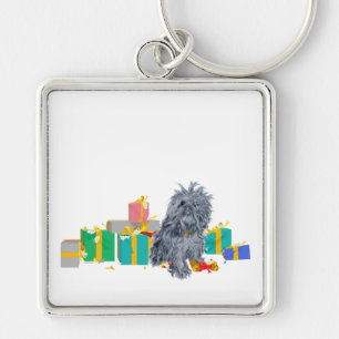 Brussels Griffon Christmas Gifts Keychain