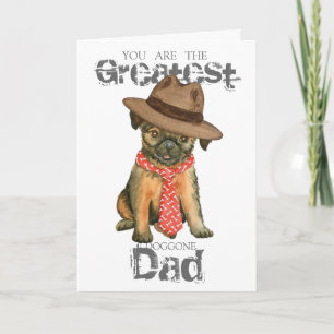 Brussels Griffon Dad Card