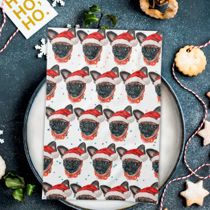Brussels Griffon Dog Breed Christmas Kitchen Towel