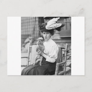 Brussels Griffon, early 1900s Postcard