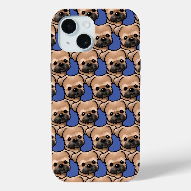 Brussels Griffon KiniArt Case-Mate iPhone Case (Back)