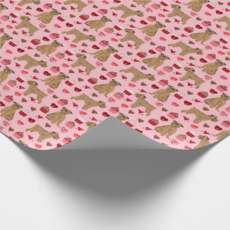 Brussels Griffon Love Valentines Gift Wrap